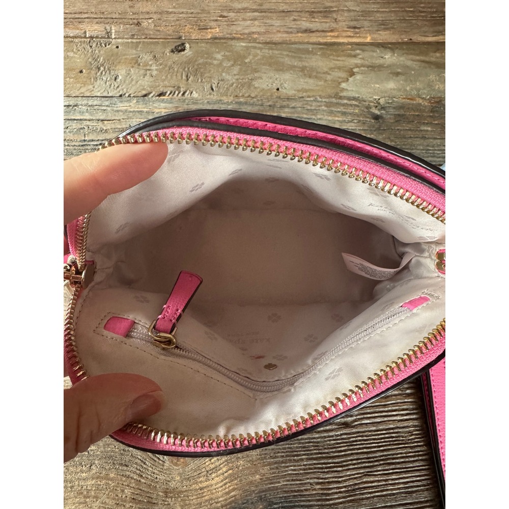 Kate Spade Cameron's pink dome crossbody pebbled leather handbag - Picture 9 of 12